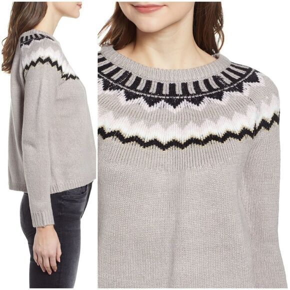 Love by Design Fair Isle Sweater sz Small - Picture 2 of 8